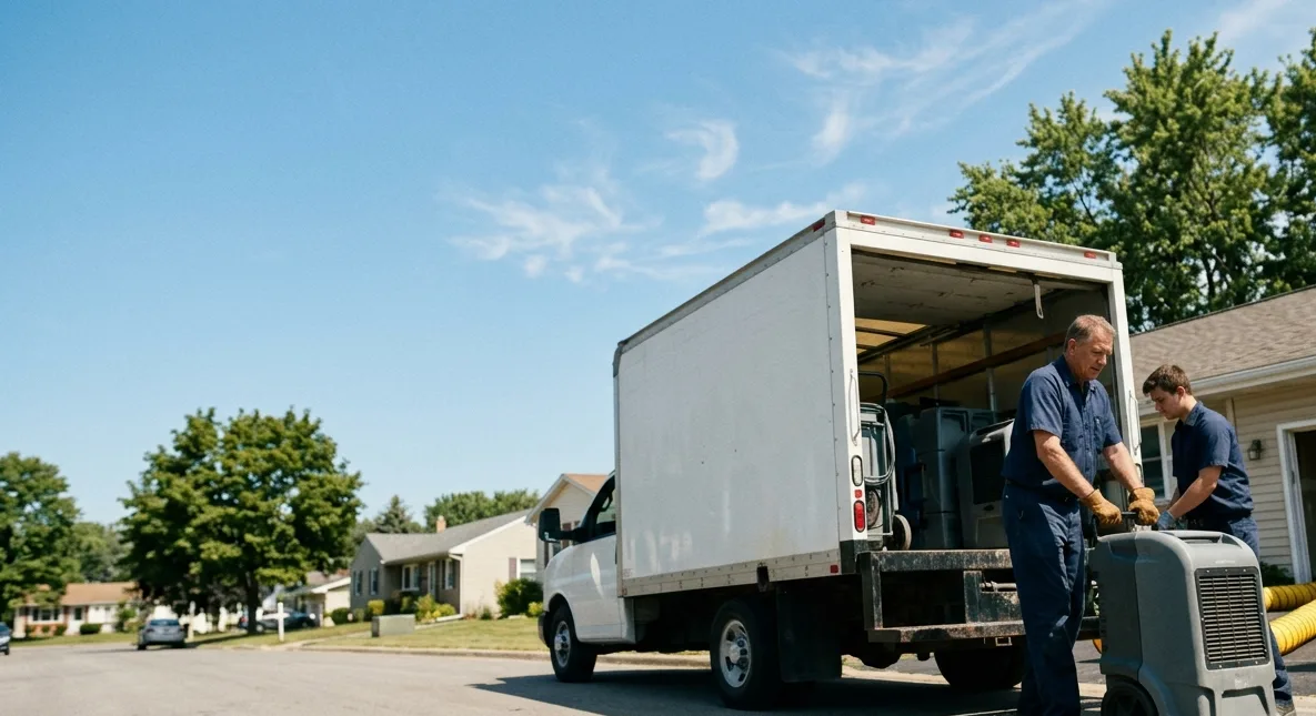 Water Damage Cleanup in Chatfield, OH near me